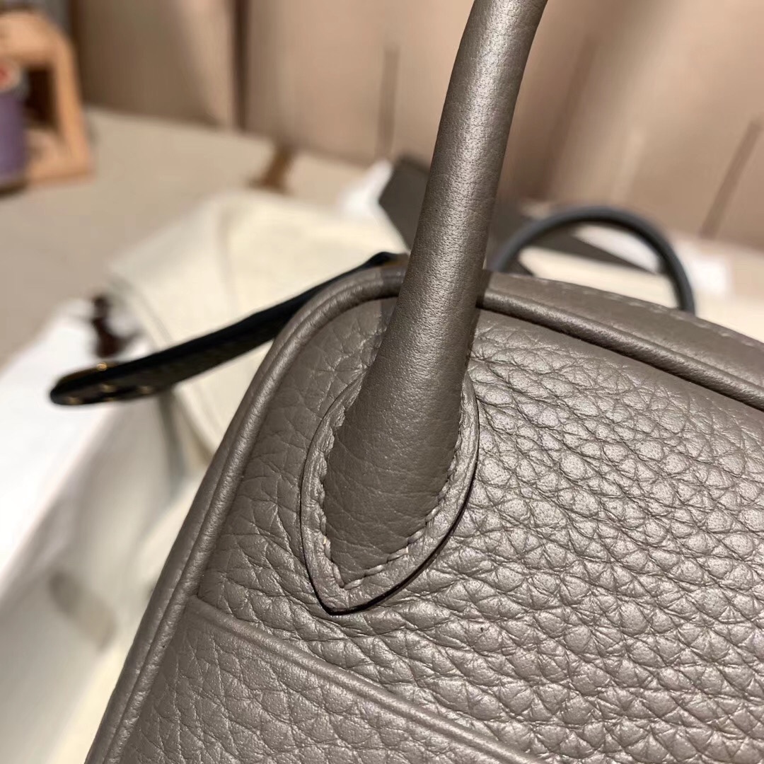 에르메스 미니 린디백19 에토프 금장 끌레망스 가죽